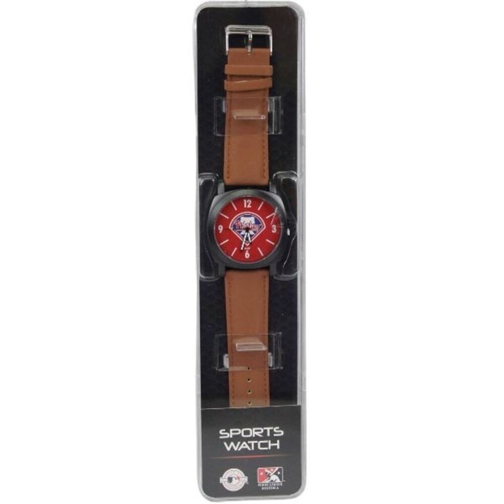 MLB Philadelphia Phillies Sparo Knight Watch Jewelry Rico Wrist Band  Brown New